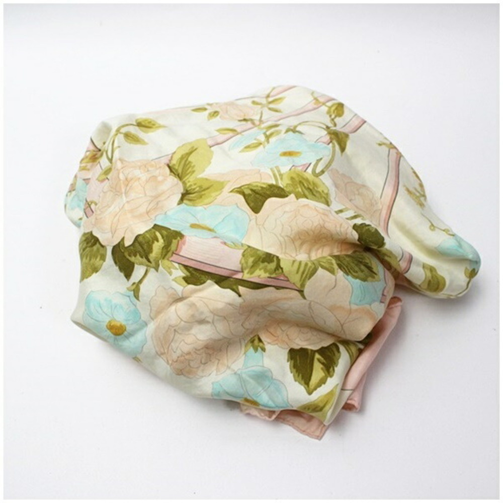 Hermes scarf/muffler, Carre 90, Romantic, for women. - Picture 7 of 8